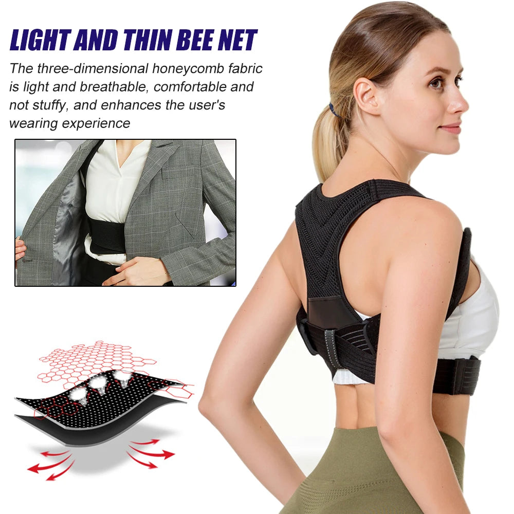 Posture-Pro Adjustable Support Brace