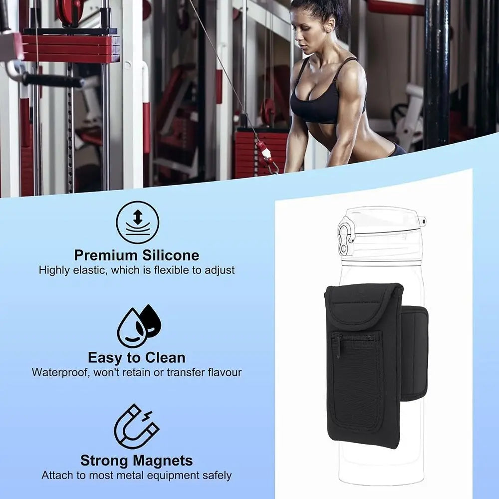 Magnetic Gym Crossbody Sling Bag