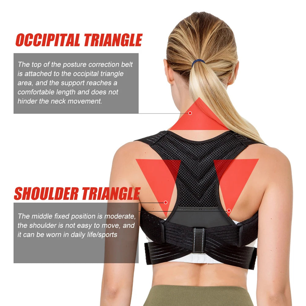 Posture-Pro Adjustable Support Brace